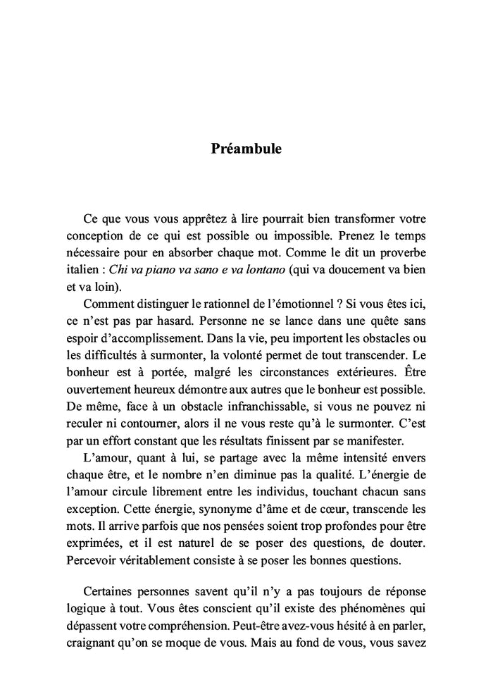 La sagesse de la parole de Fée