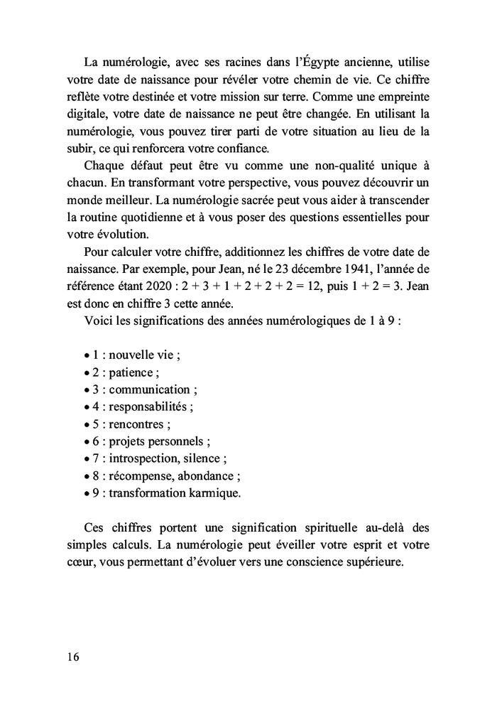 La sagesse de la parole de Fée