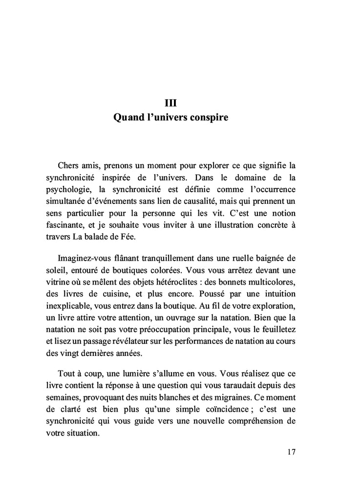 La sagesse de la parole de Fée