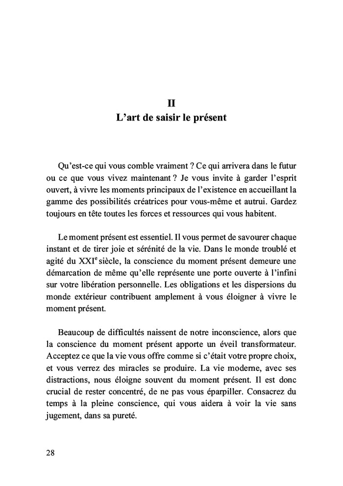 La sagesse de la parole de Fée