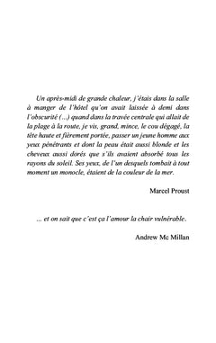 Poème à un inconnu