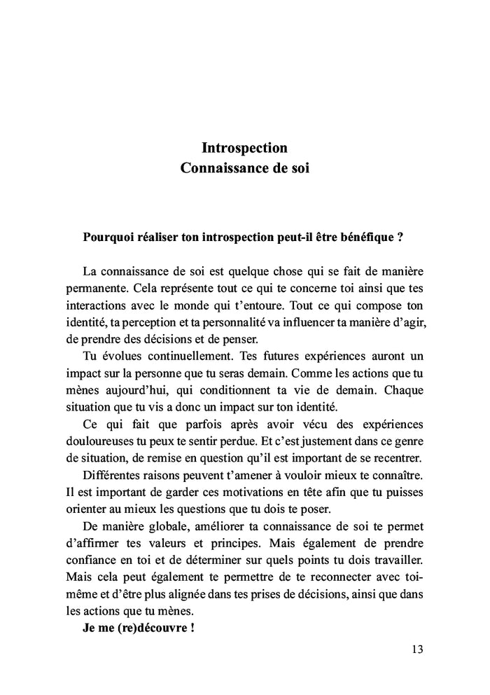 Le commencement c'est toi !