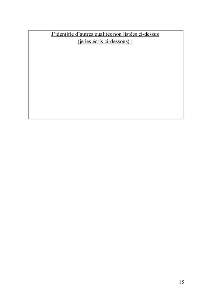 Le commencement c'est toi !