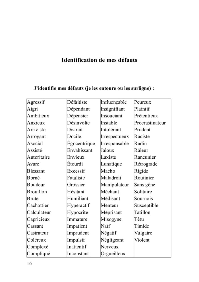 Le commencement c'est toi !