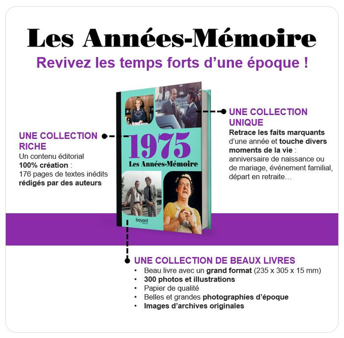 Les années-mémoire volume 1975