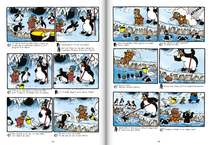 Petzi chez les pingouins