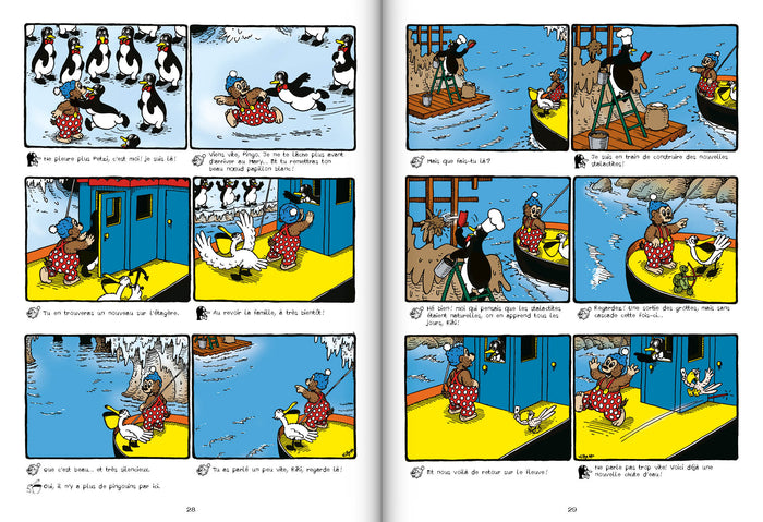 Petzi chez les pingouins