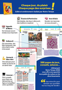 Almanach Notre Temps - Édition 2026