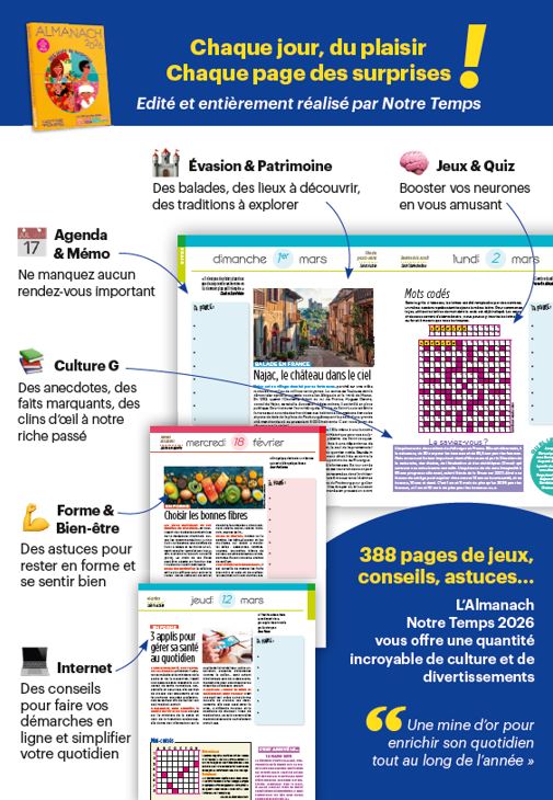 Almanach Notre Temps - Édition 2026