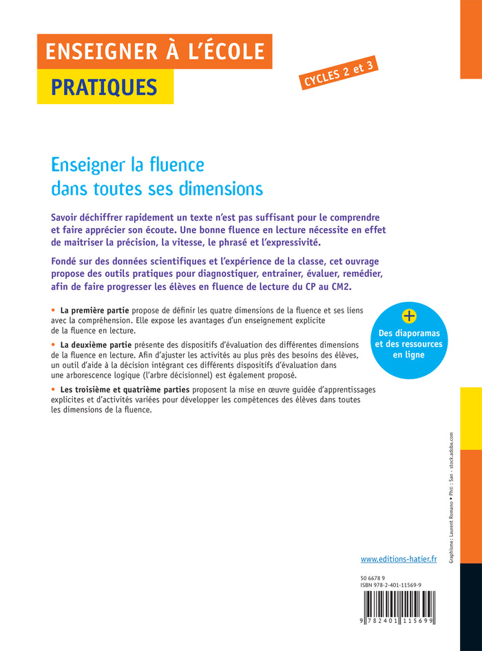 Enseigner pratiques - Enseigner la fluence dans toutes ses dimensions - Cycles 2 et 3
