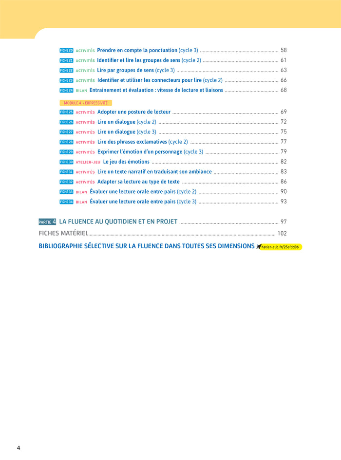 Enseigner pratiques - Enseigner la fluence dans toutes ses dimensions - Cycles 2 et 3
