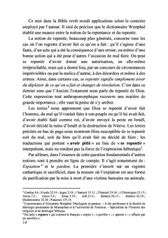 La repentance