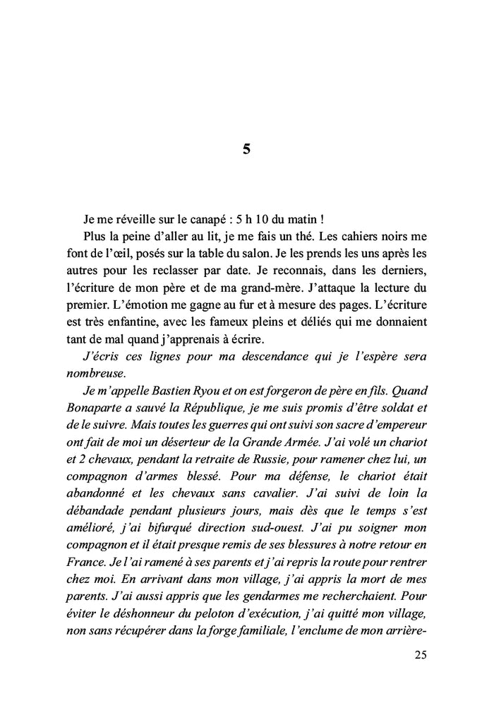 5 semaines pour tout changer