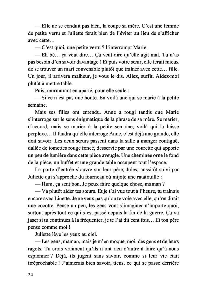 Fille-mère, le poids de la faute