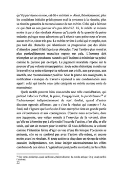 Trouble dans le mérite