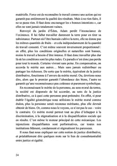 Trouble dans le mérite