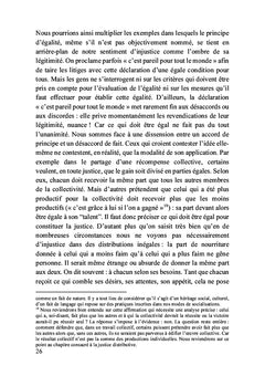 Trouble dans le mérite