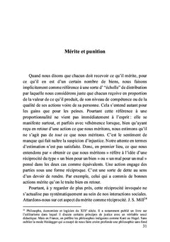 Trouble dans le mérite