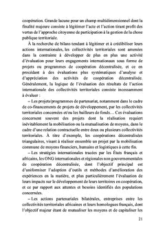 Enjeux géopolitiques et coopération des territoires décentralisés