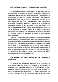 Enjeux géopolitiques et coopération des territoires décentralisés