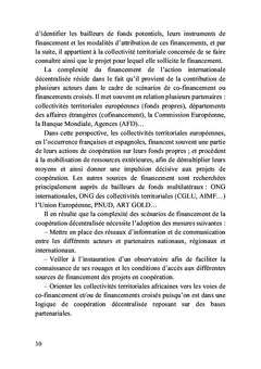 Enjeux géopolitiques et coopération des territoires décentralisés