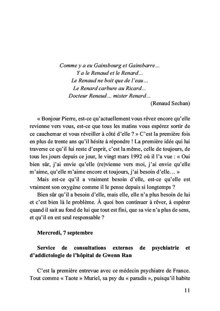 L'encre mauve de tes yeux