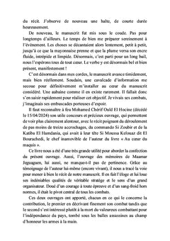 Le héros de Chréa