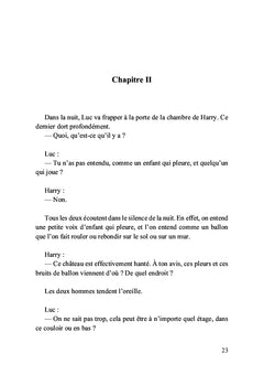 Enquête au château hanté