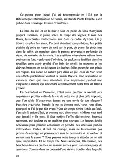 Le zèbre de cristal