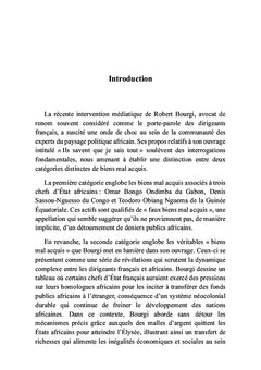Les biens mal acquis : la France n'a pas droit de dire le droit Suivi de