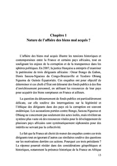 Les biens mal acquis : la France n'a pas droit de dire le droit Suivi de