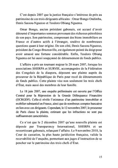 Les biens mal acquis : la France n'a pas droit de dire le droit Suivi de
