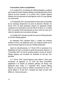 Les biens mal acquis : la France n'a pas droit de dire le droit Suivi de