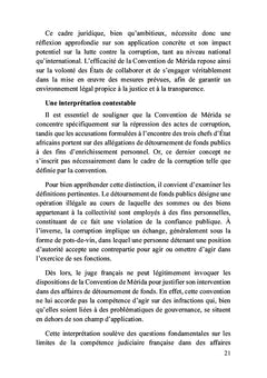Les biens mal acquis : la France n'a pas droit de dire le droit Suivi de