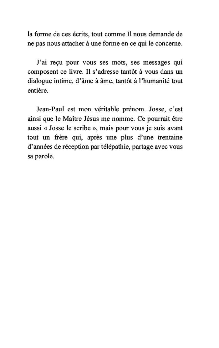 Chemin d'amour, de paix et de liberté