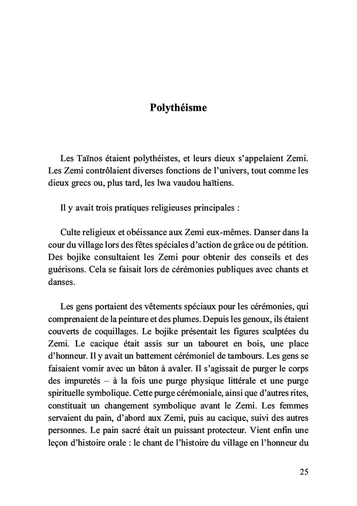 Le monde des Taïnos