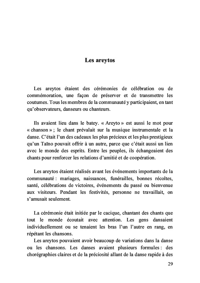 Le monde des Taïnos