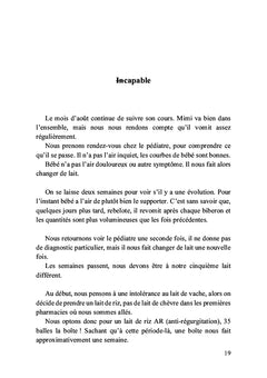 Impossible, incapable, mais surtout insurmontable