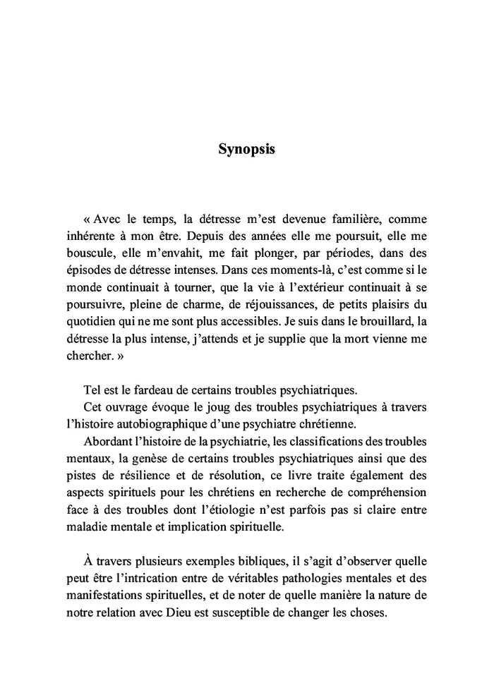 Psychiatrie et spiritualité