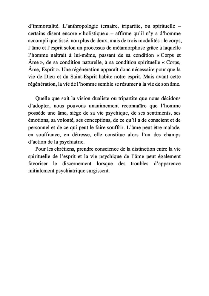 Psychiatrie et spiritualité