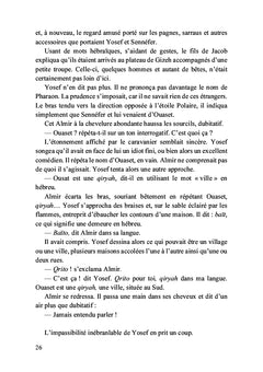 Les aventures apocryphes de la vie de Yosef