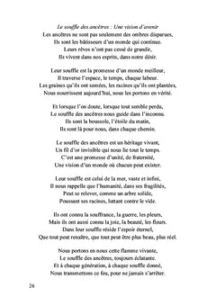 Ce que disent les anciens