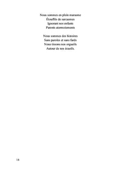 Danser avec les mots