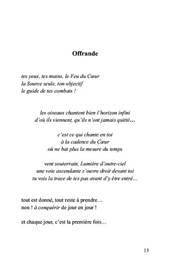 Saison de Vivre : Offrande