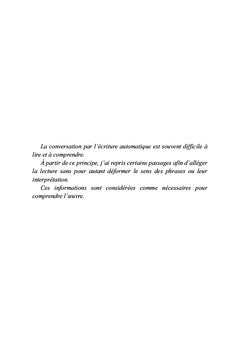 La révélation sur l'au-delà par l'écriture automatique