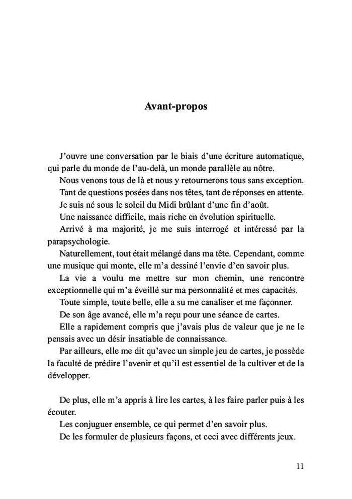 La révélation sur l'au-delà par l'écriture automatique
