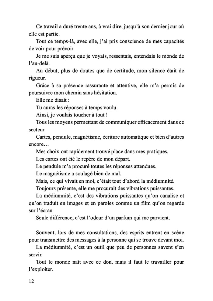 La révélation sur l'au-delà par l'écriture automatique