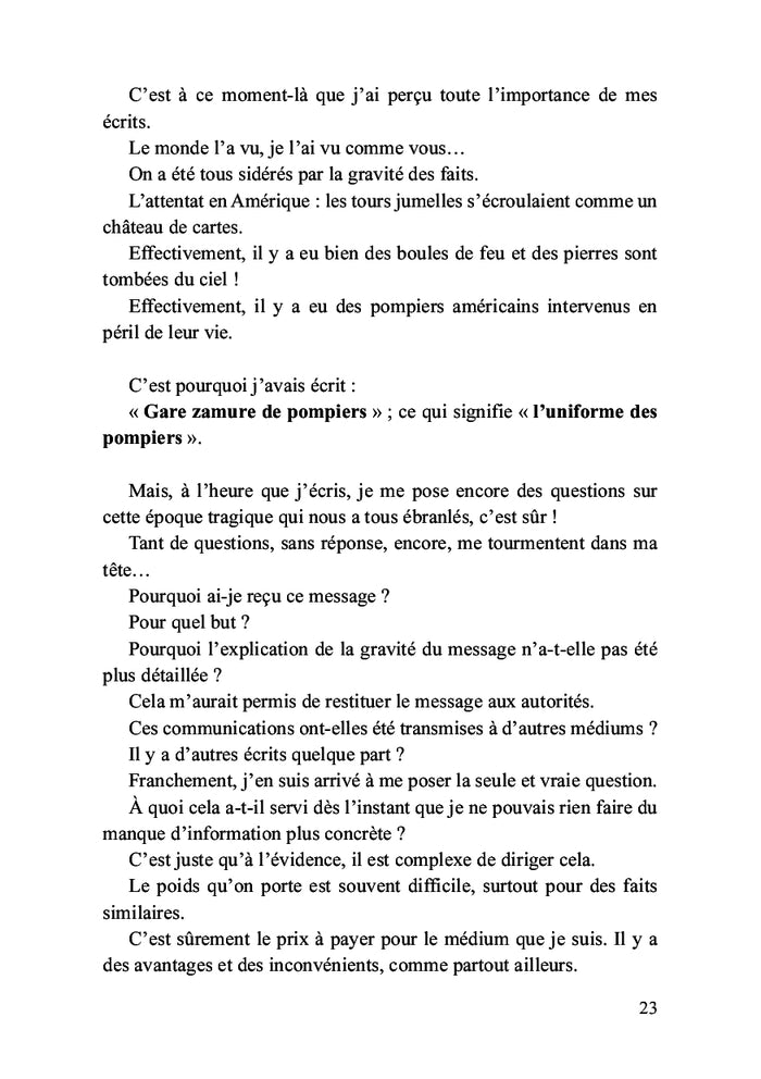 La révélation sur l'au-delà par l'écriture automatique