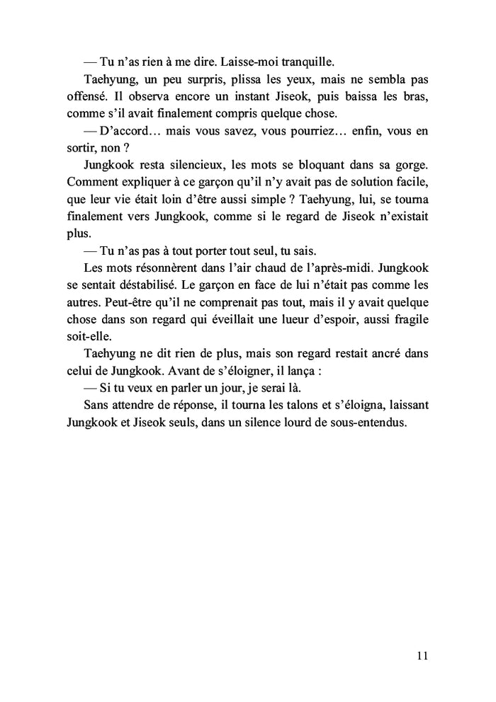 Sous les roues du destin Taekook