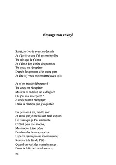 Ma poésie - 2023-2024